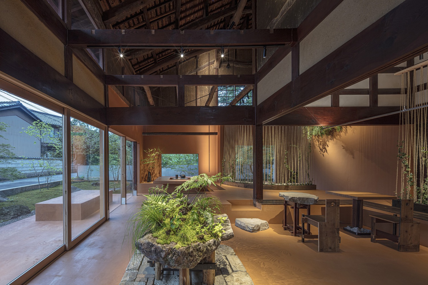 quan cafe Mokkado Imizu Toyama nha co Toyama doma