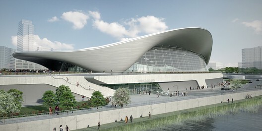 olympic trung tam the thao duoi nuoc Luan Don Zaha Hadid