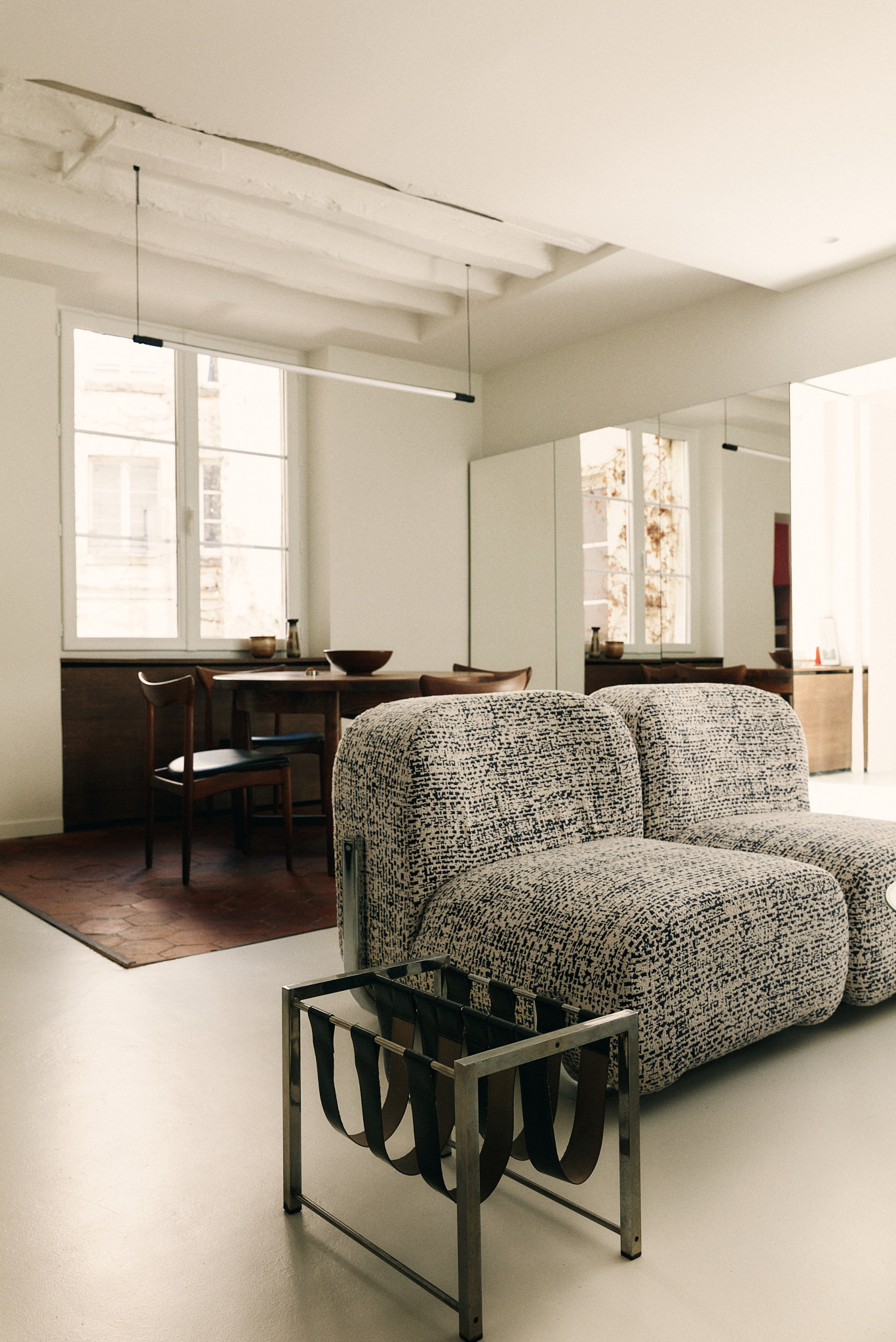 phong khach Studio Carré Paul Levaillant Marais Paris