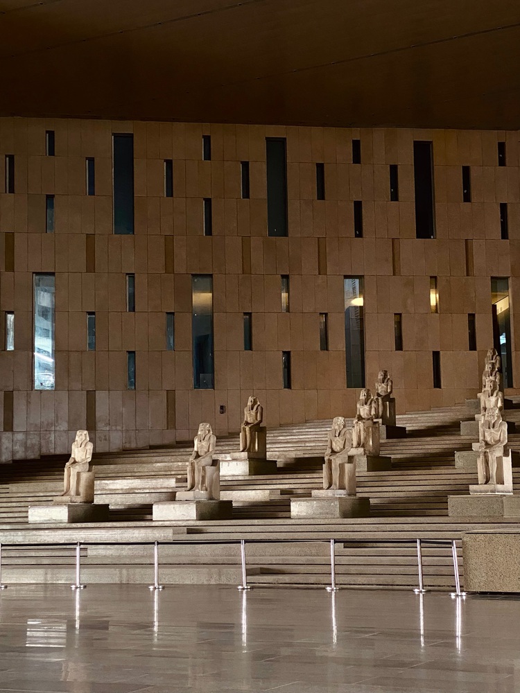 bao tang grand egyptian kien truc ai cap