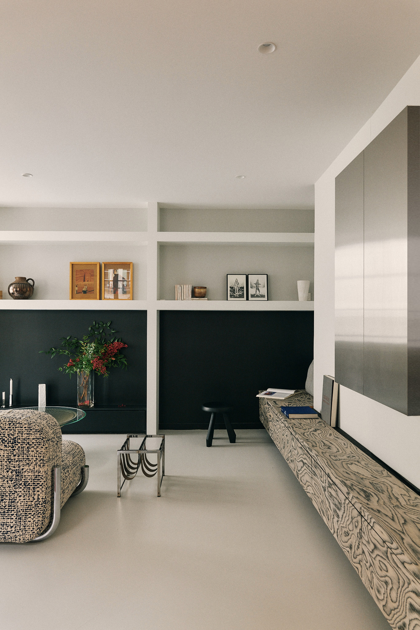 phong khach Studio Carré Paul Levaillant Marais Paris