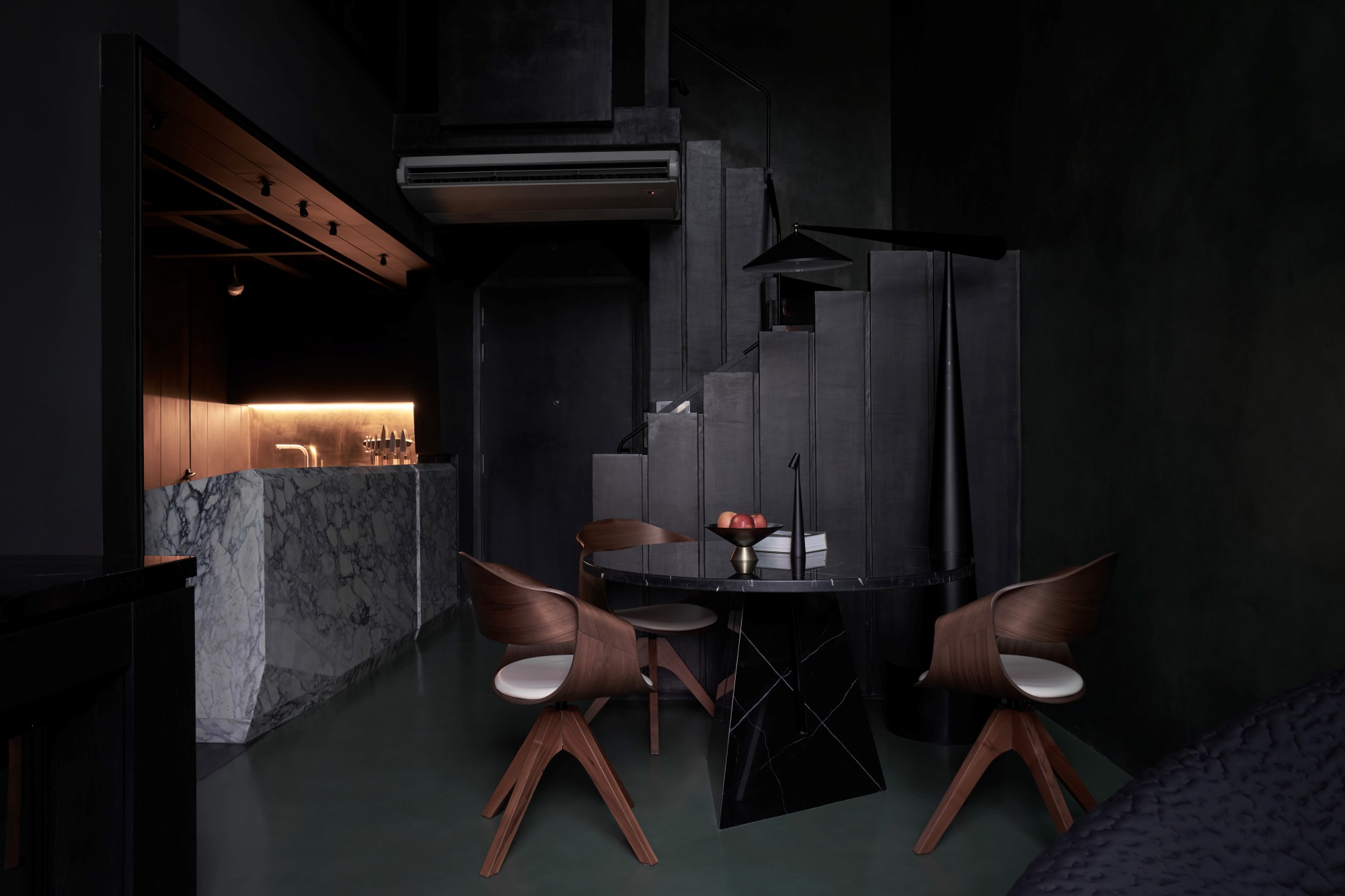 phong khach noi that can ho nha hang 