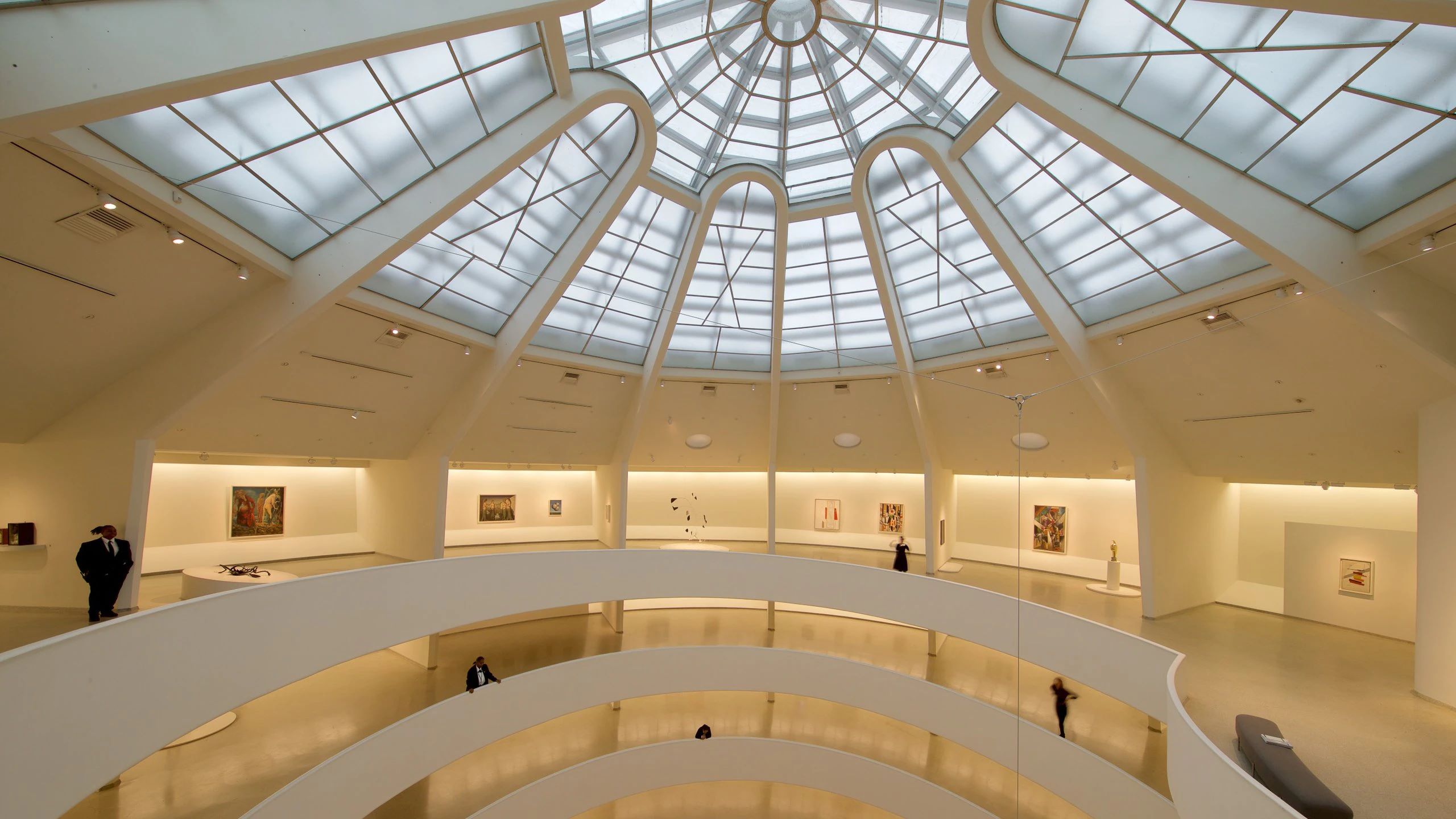thiet ke xoan oc bao tang Solomon R. Guggenheim Manhattan New York