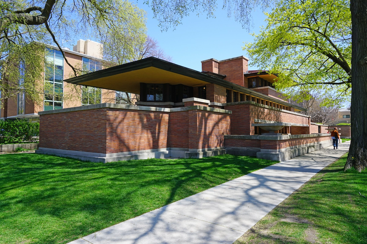 Frederick C. Robie house kien truc su Frank Lloyd Wright