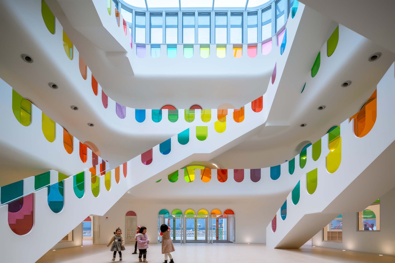 Kaleidoscope Kindergarten SAKO Architects thien thuy trung quoc