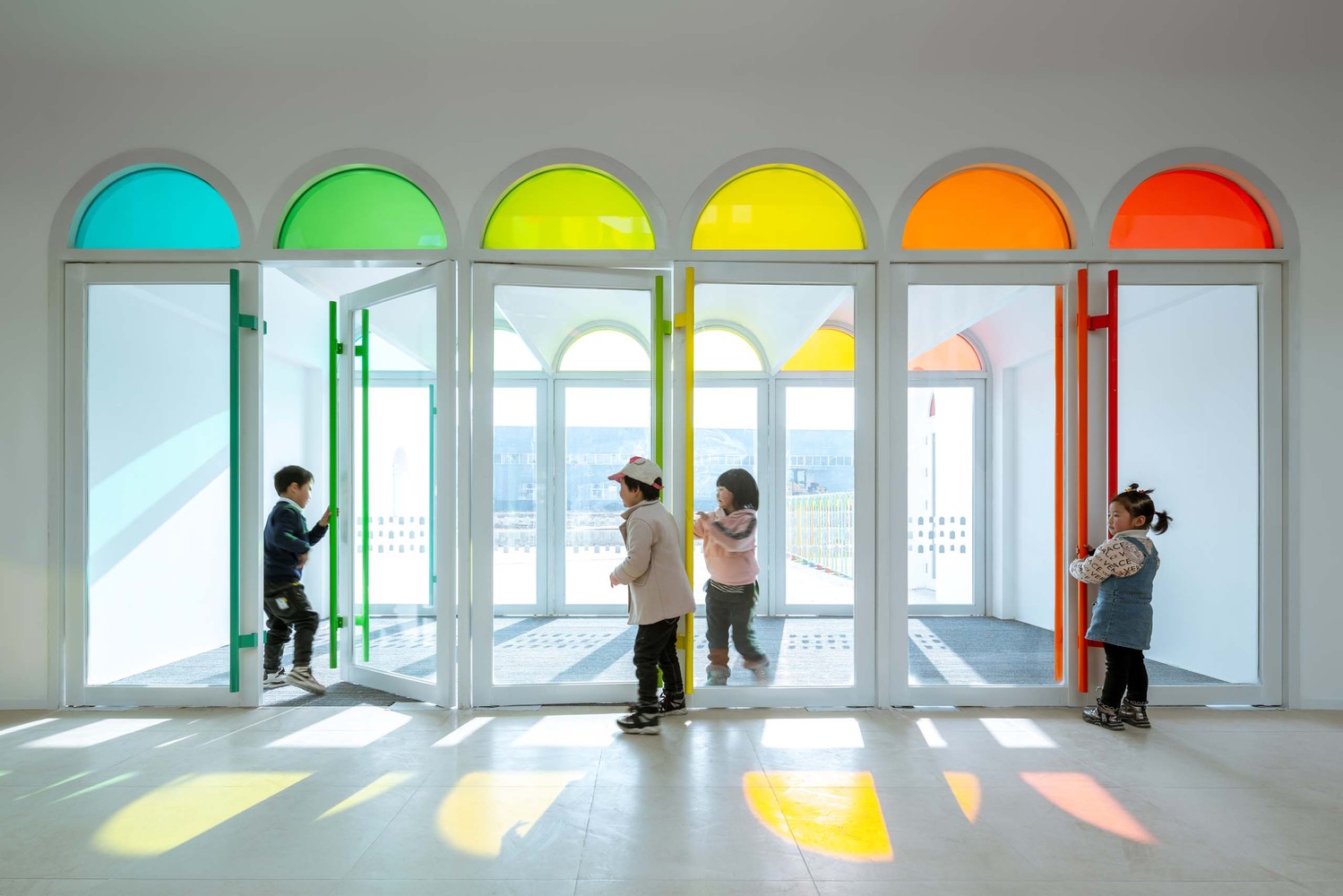 Kaleidoscope Kindergarten SAKO Architects thien thuy trung quoc