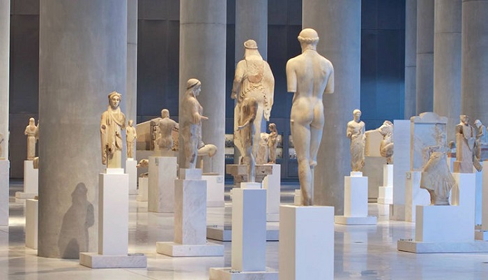 Acropolis Parthenon tuong dieu khac hy lap kien truc di san