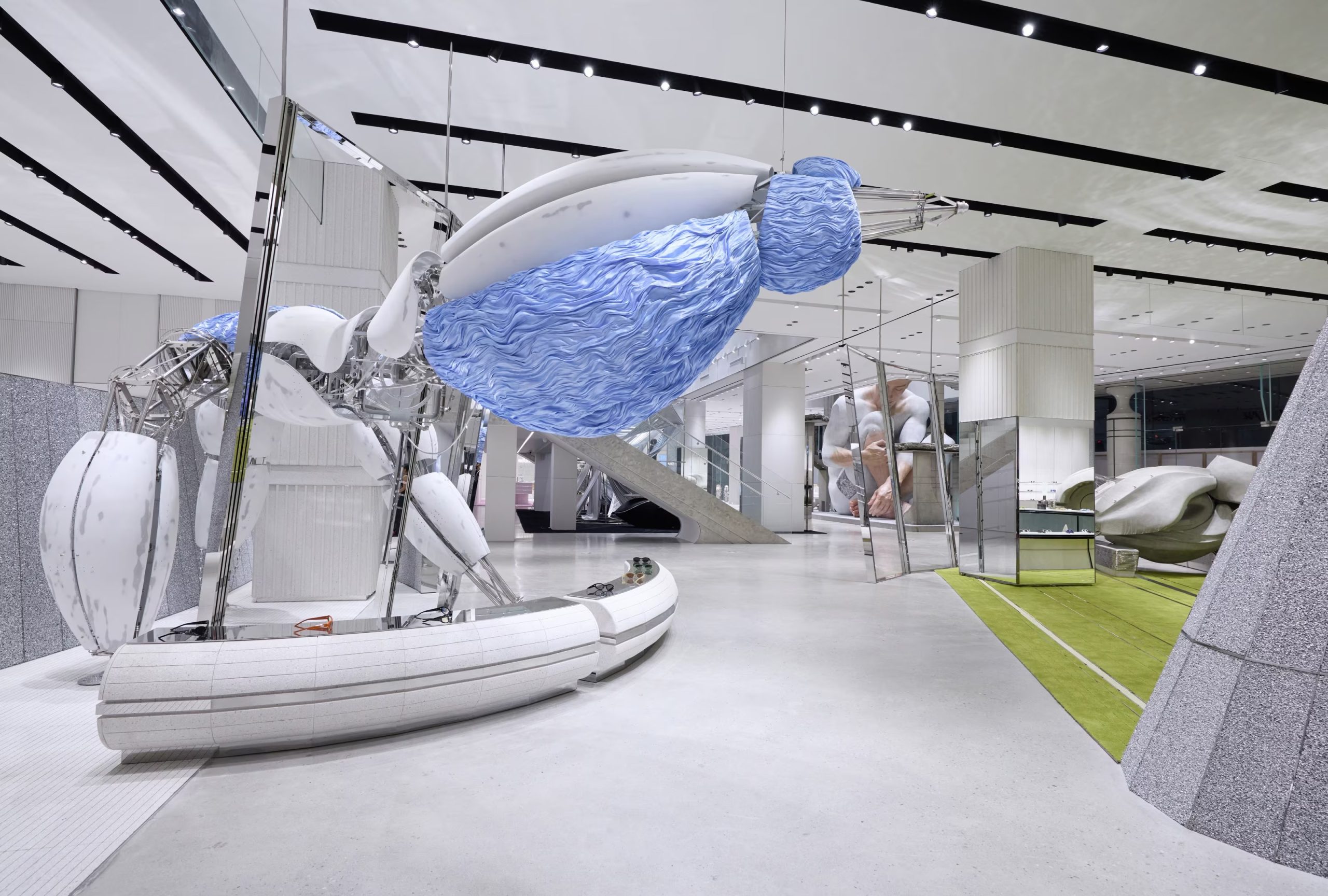 cua hang Gentle Monster Mixc World Water Plaza Tham Quyen Trung Quoc du an HAUS NOWHERE