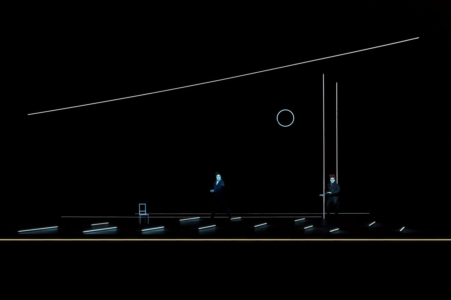 bieu dien san khau dao dien robert wilson anh sang