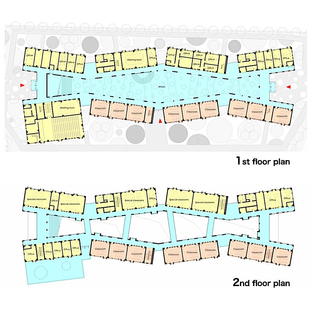 so do mat bang toa nha truong tieu hoc