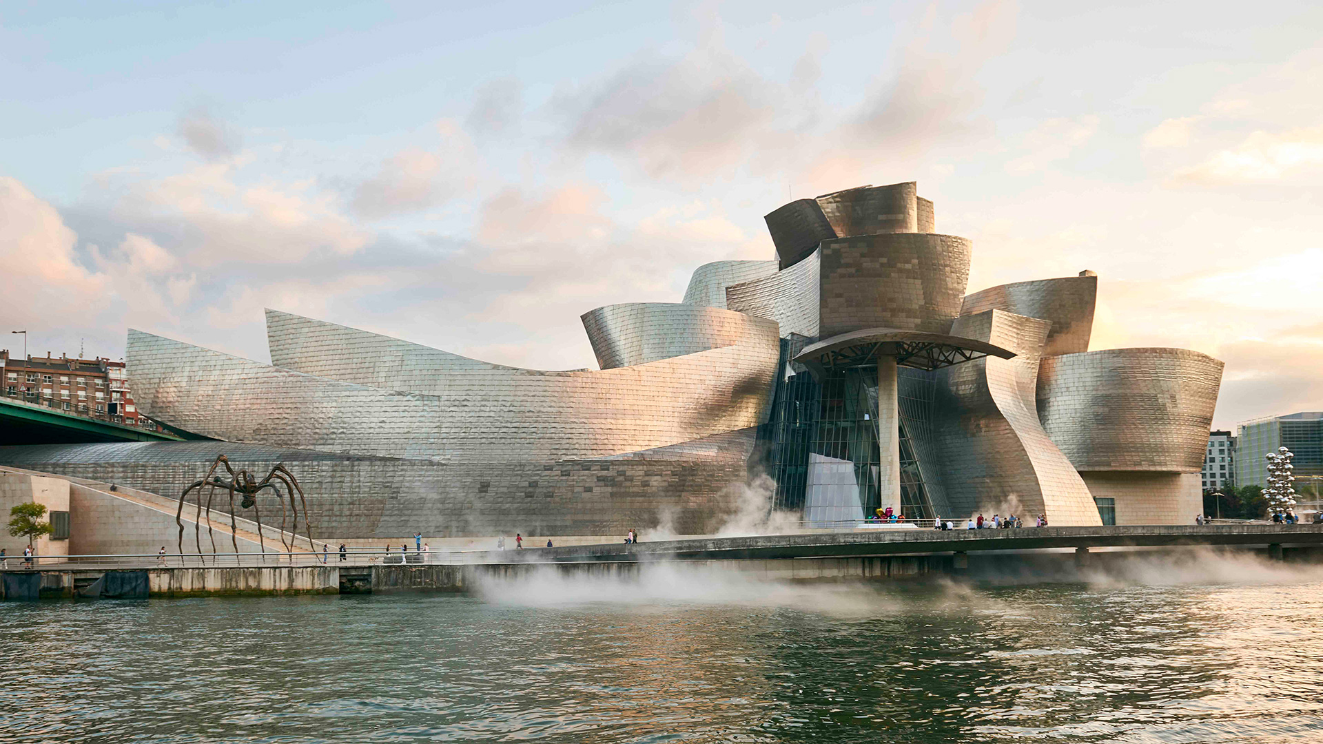 kien truc su frank gehry bao tang guggenheim bilbao duong dai contemporary