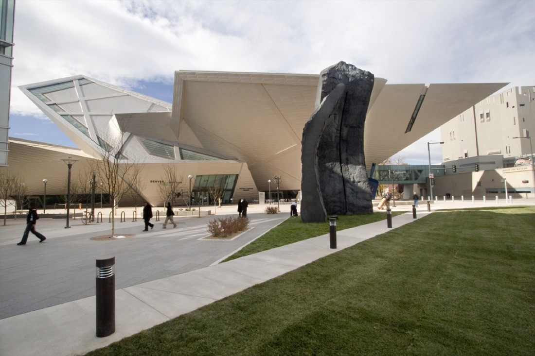 bao tang nghe thuat denver Daniel Libeskind kien truc su duong dai
