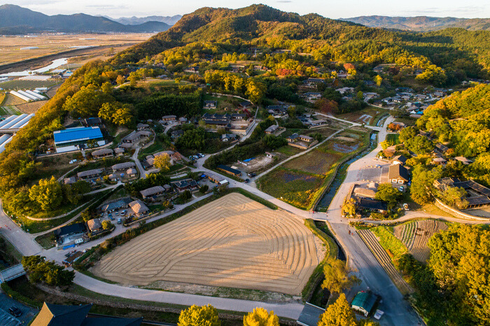 ancient village Yangdong Han Quoc