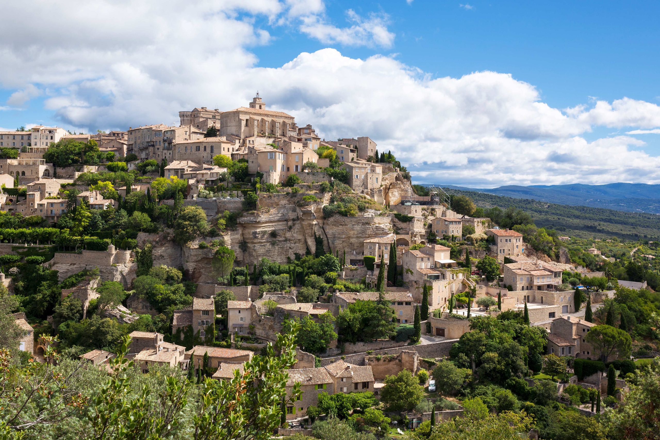 lang co ancient village Gordes France