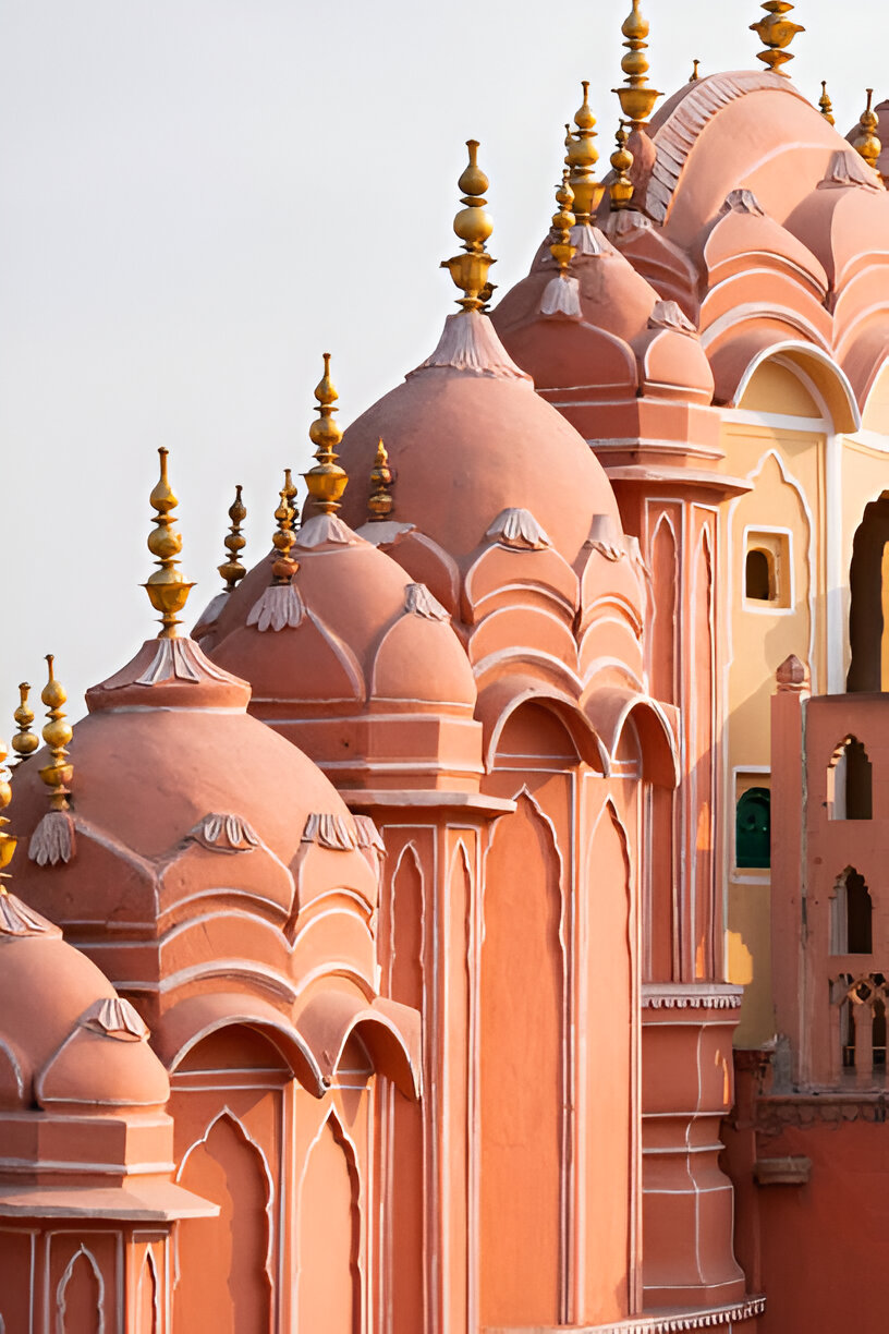 hawa mahal jaipur kien truc cung dien city palace