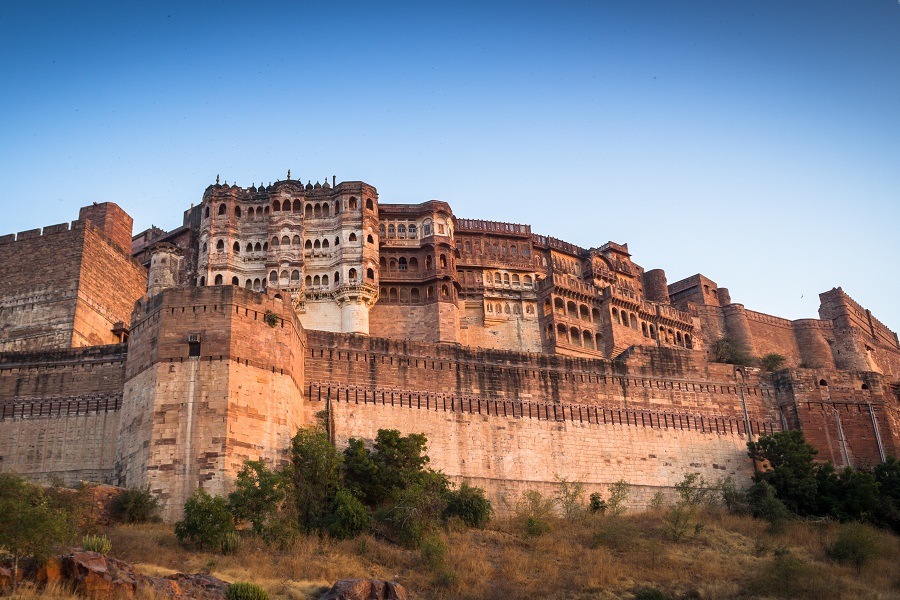 phao dai mehrangarh kien truc di san Jodhpur