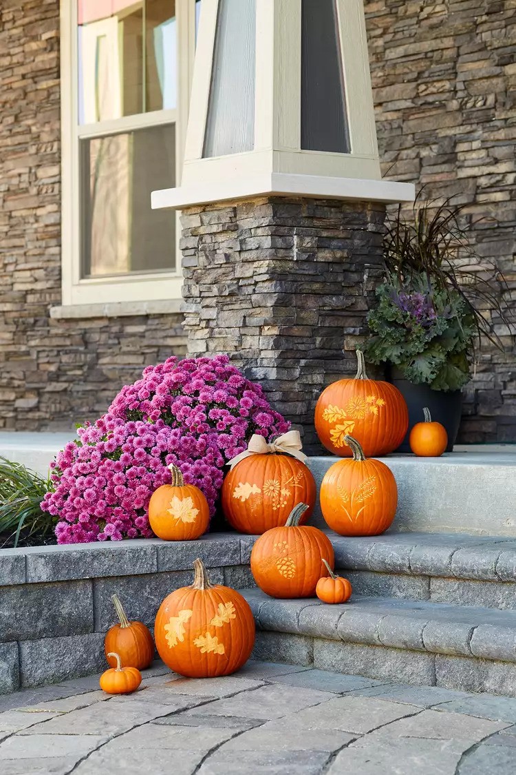bi ngo trang tri halloween