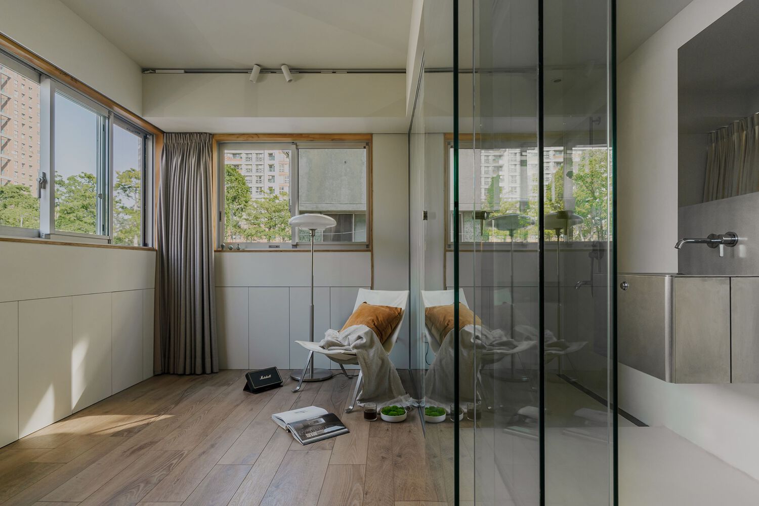 can ho house c noi that go InOrder Studio