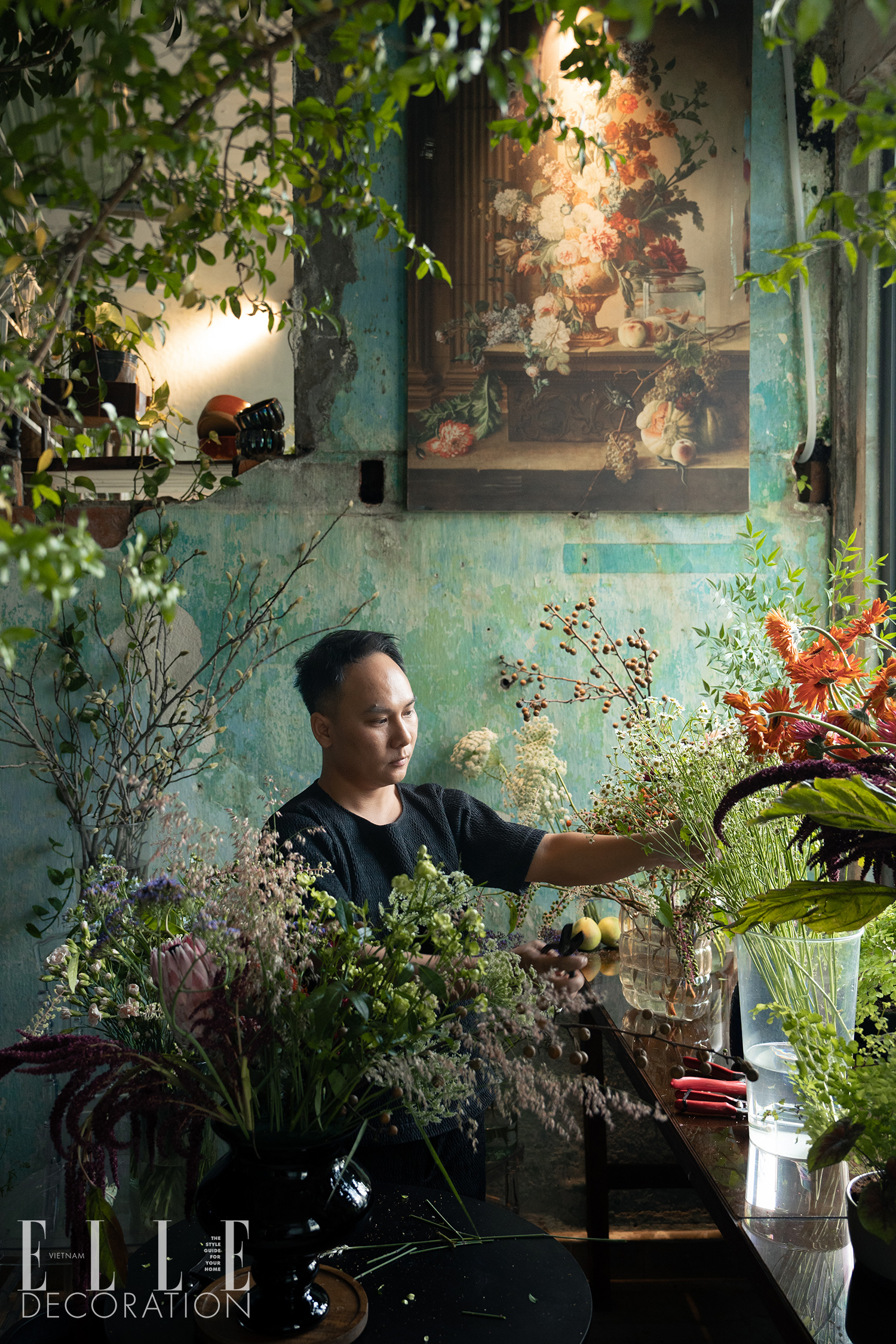 Nghe si cam hoa Son Tran 1