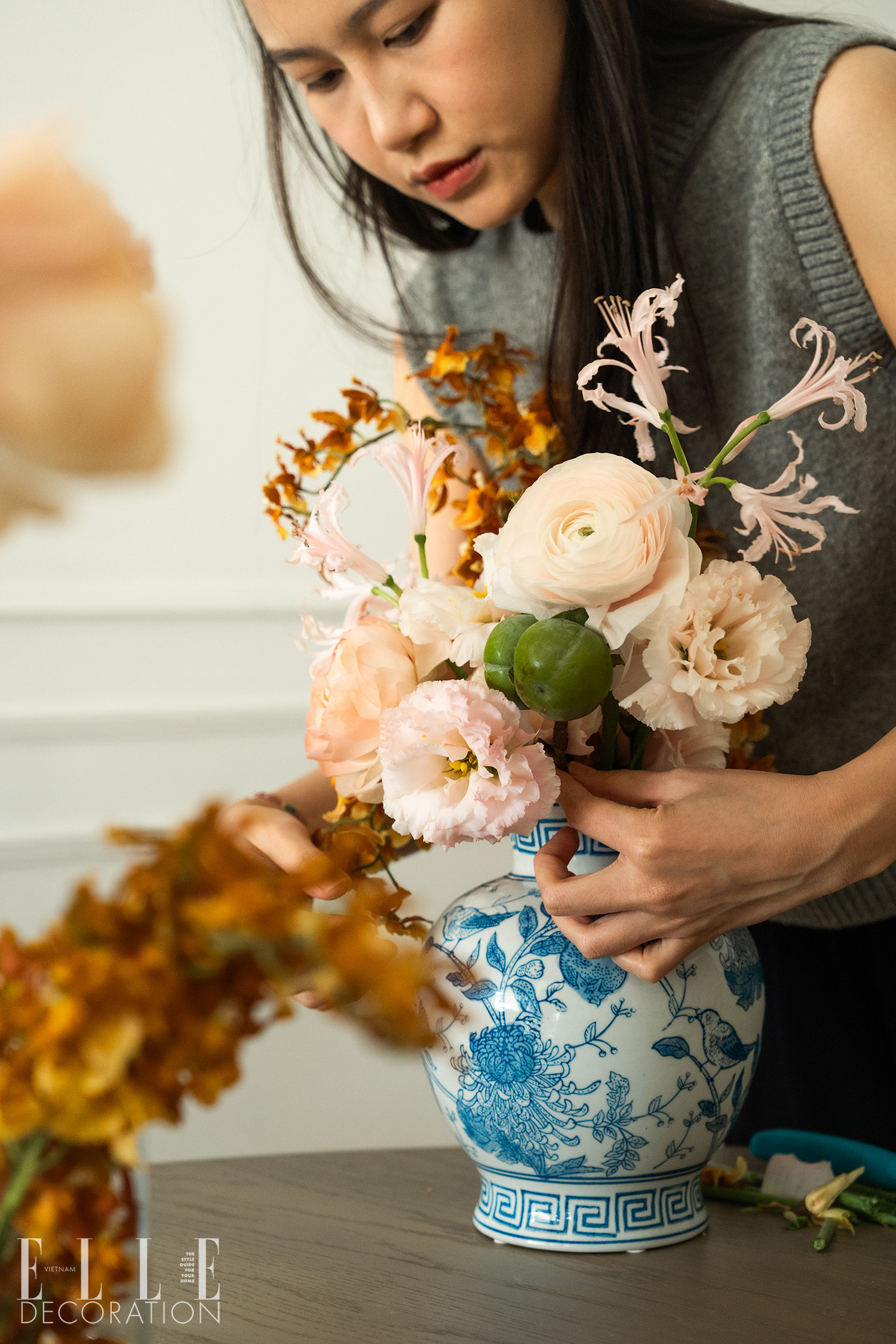 Florist Minh Ngoc cam hoa daily meng