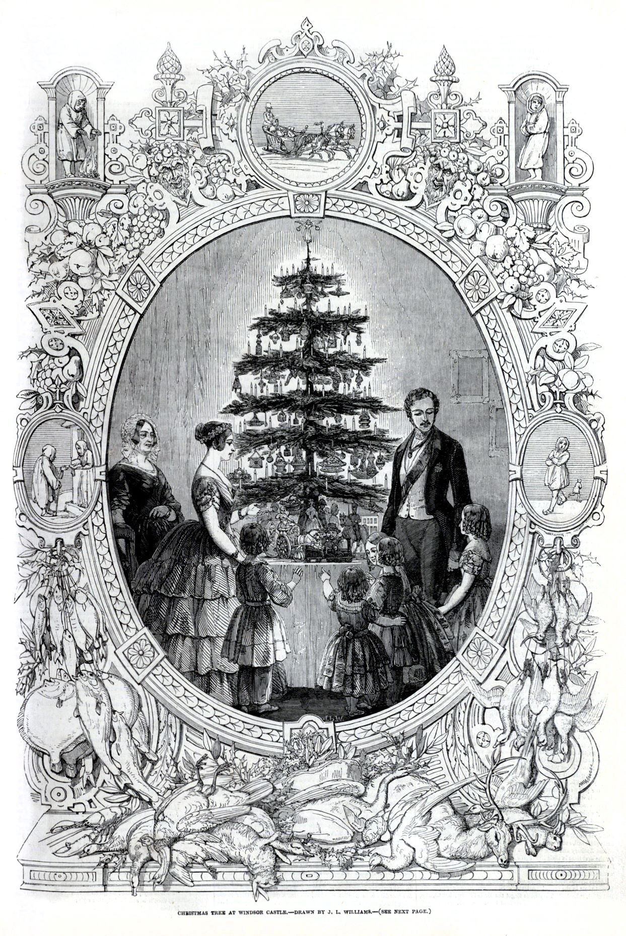 tranh giang sinh victoria albert