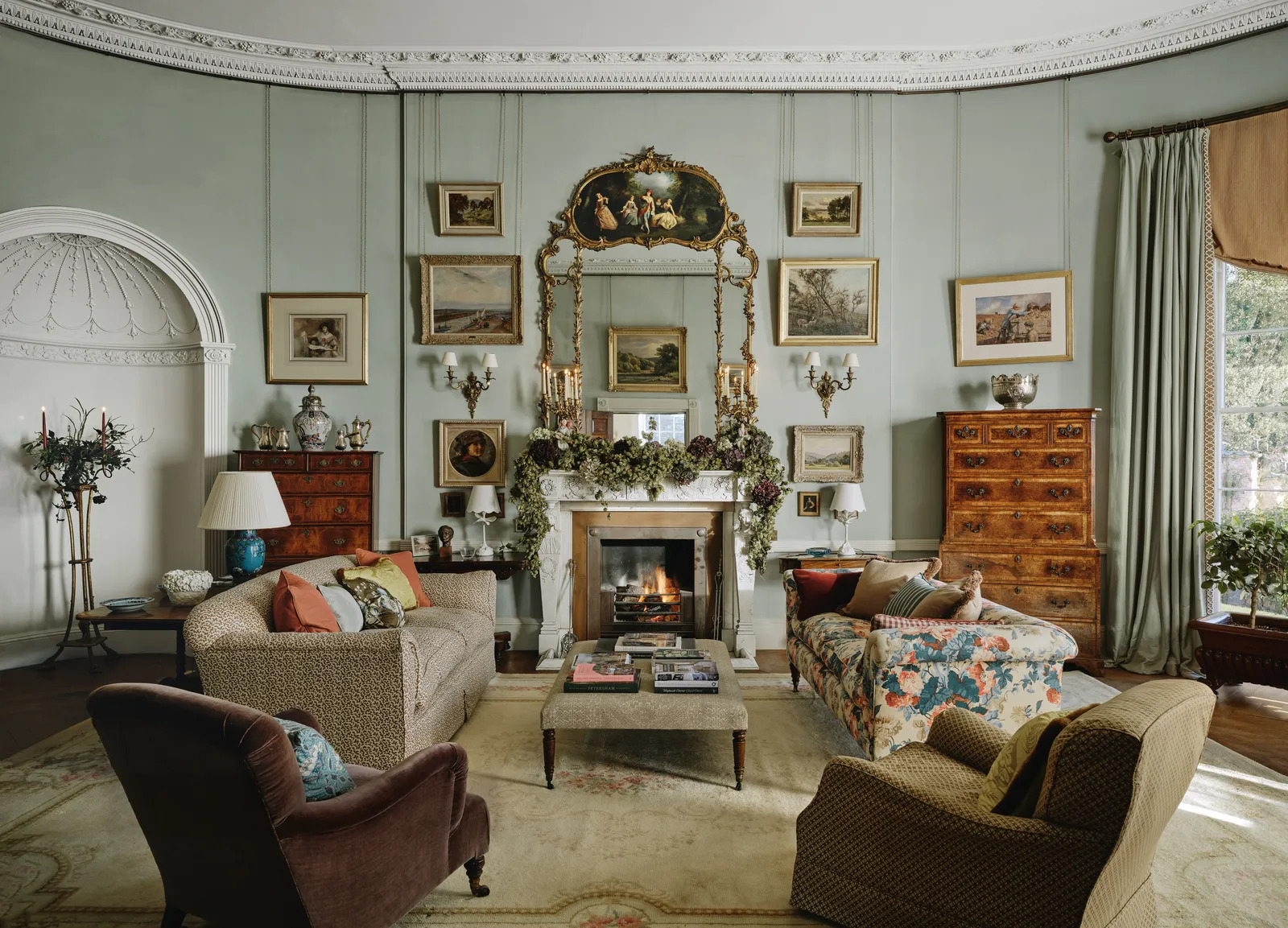 bang mau giang sinh christmas color palette