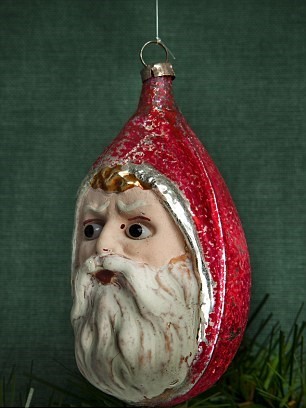 do trang tri cay thong noel vintage lauscha