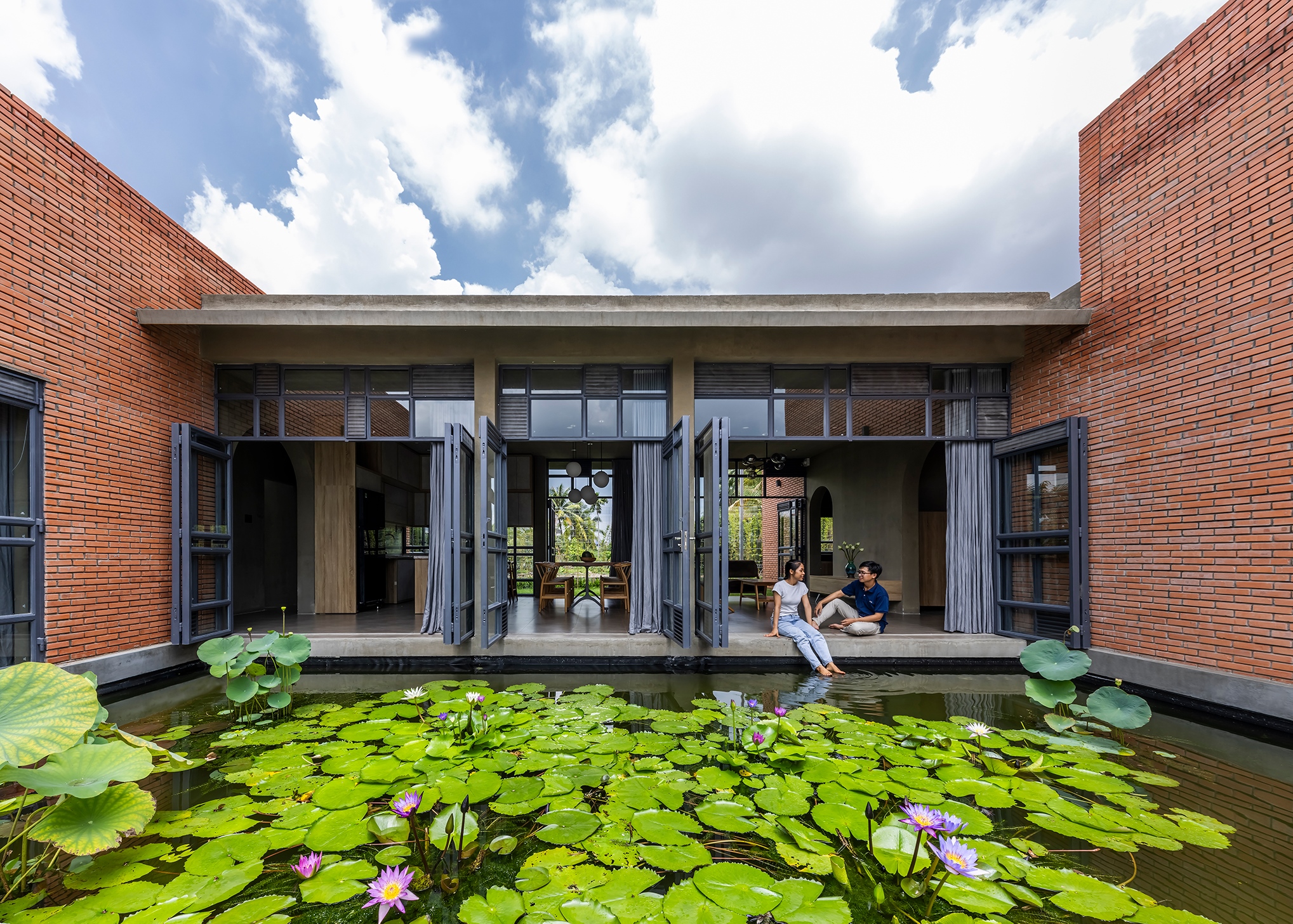 cong trinh nha o Nam House hien dai nhiet doi CTA | Creative Architects