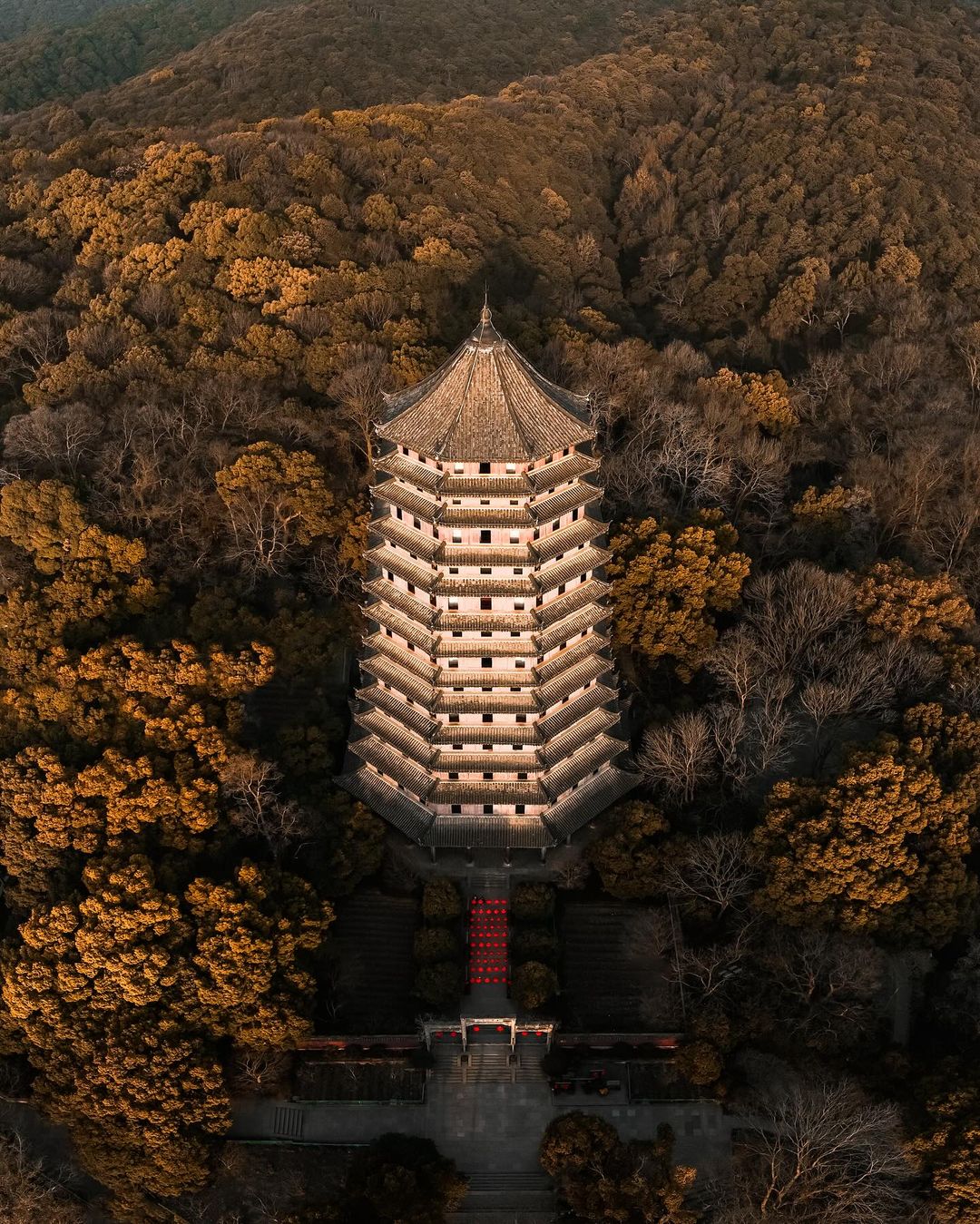 chua luc hoa ho tay du lich hang chau