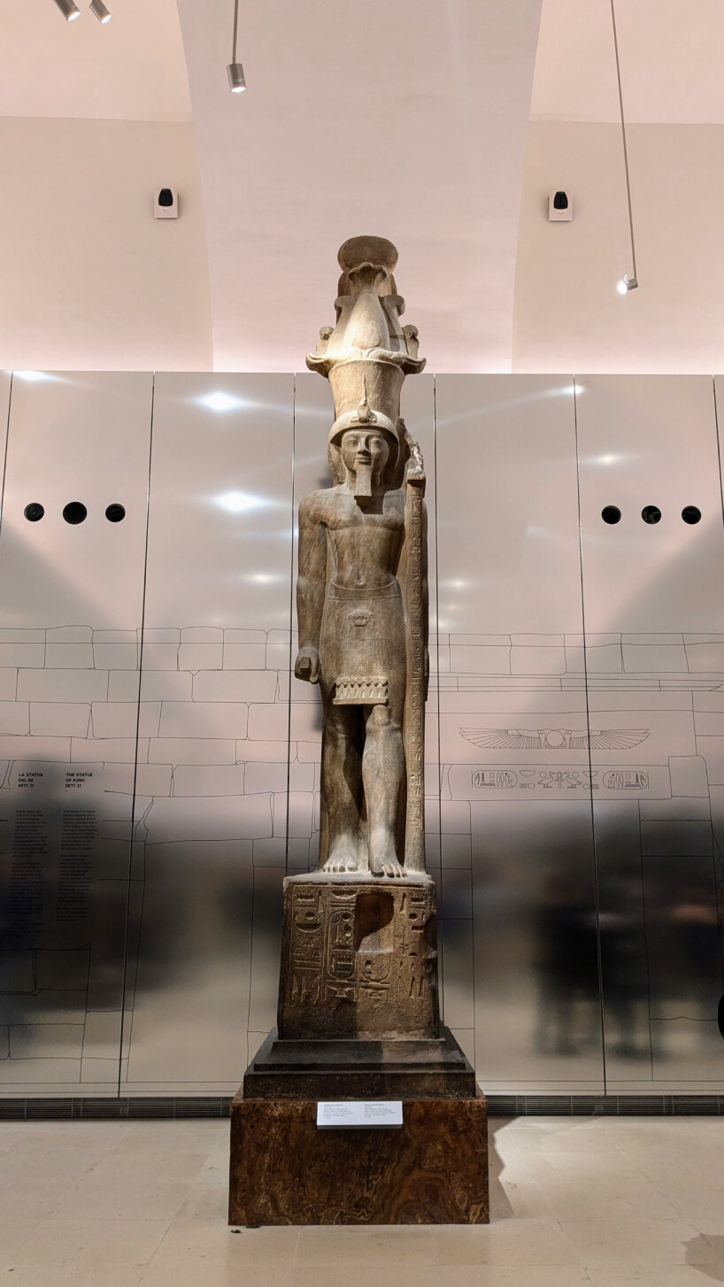 OMA Andrea Tabocchini Architecture bao tang Museo Egizio Turin italia Thebes ai cap greek Luxor