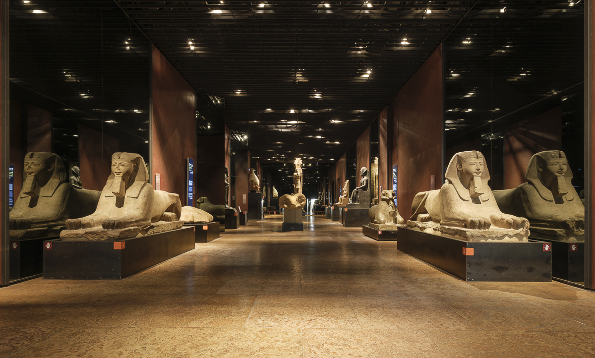 OMA Andrea Tabocchini Architecture Museo Egizio Turin italia Thebes ai cap greek Luxor