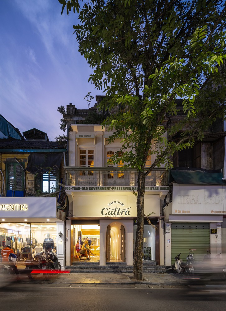 cultra taproom kombucha nha co hanoi idee architects