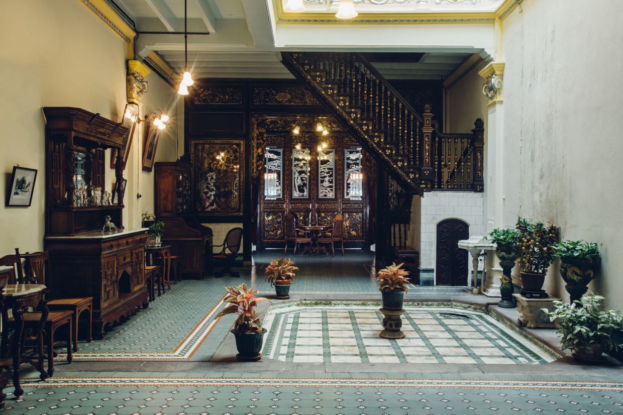 nha co nguoi hoa nyonya heritage baba malaysia di san malacca