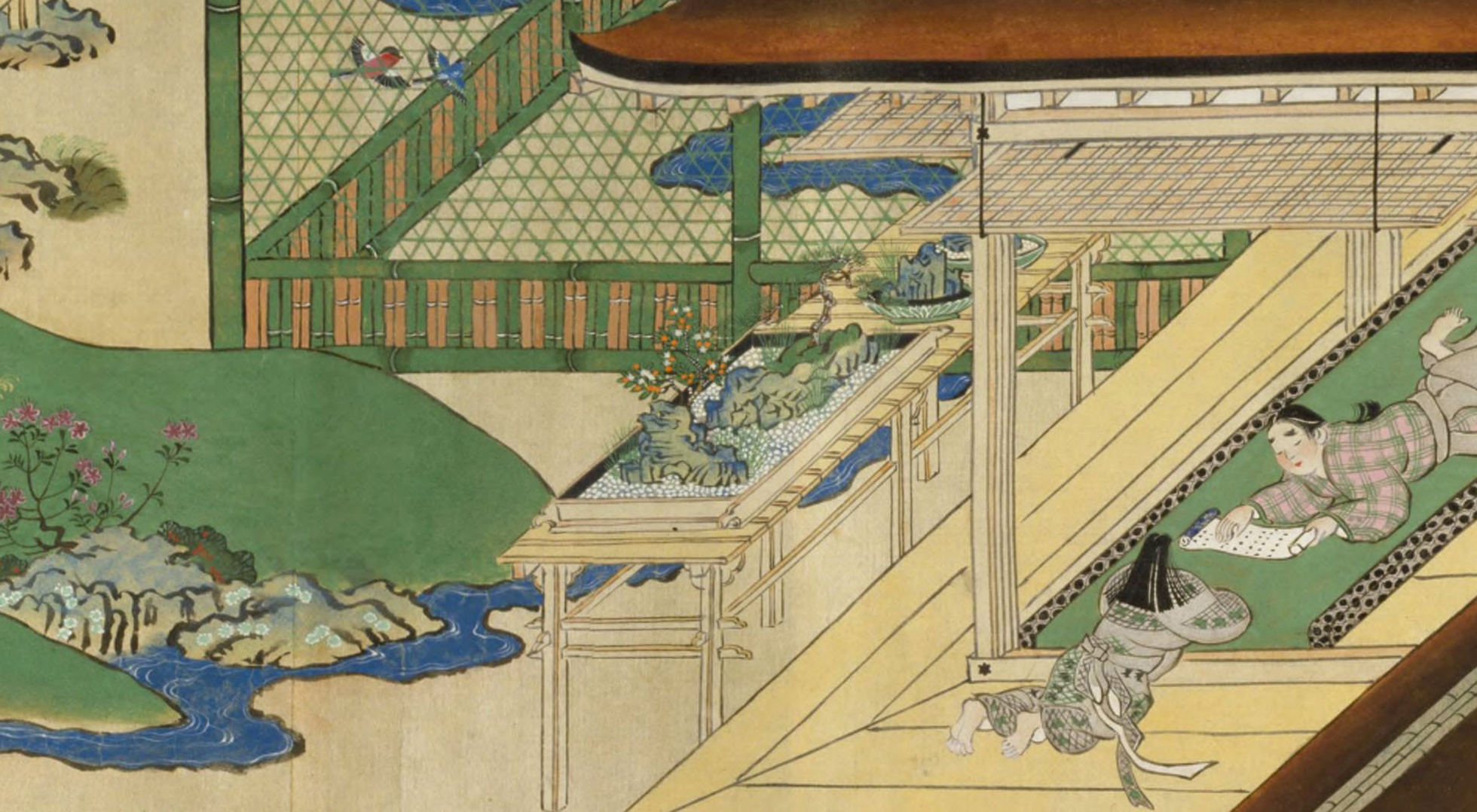 tranh nhat ban ukiyo e Kasuga Gongen Genki E