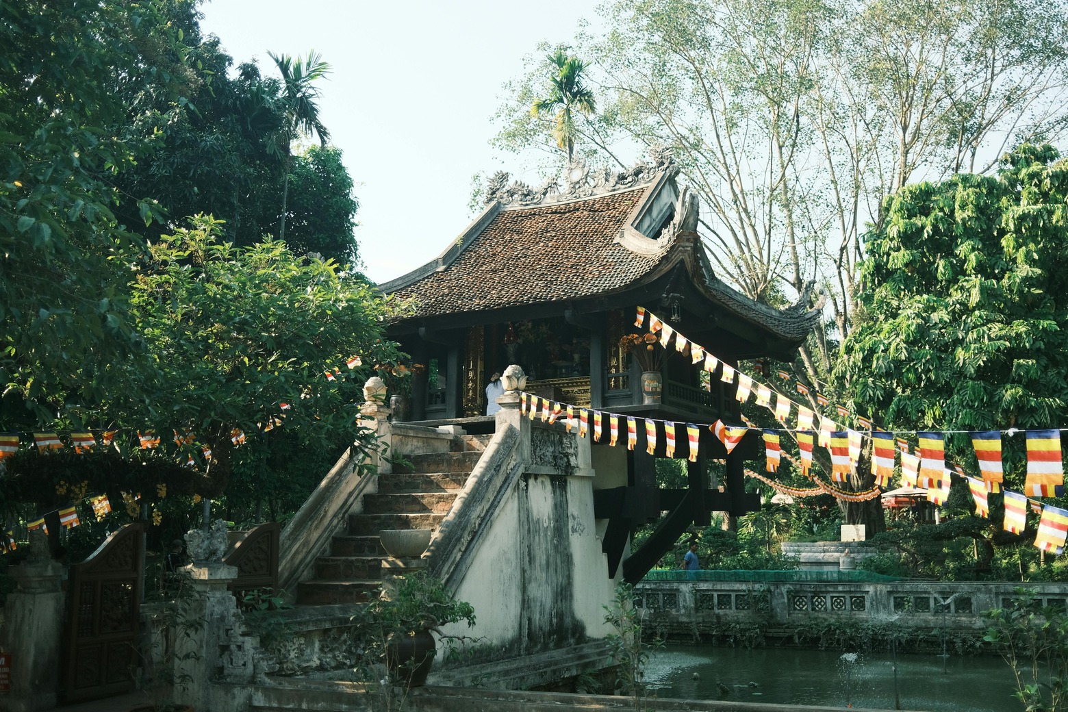 chua mot cot di san kien truc van hoa