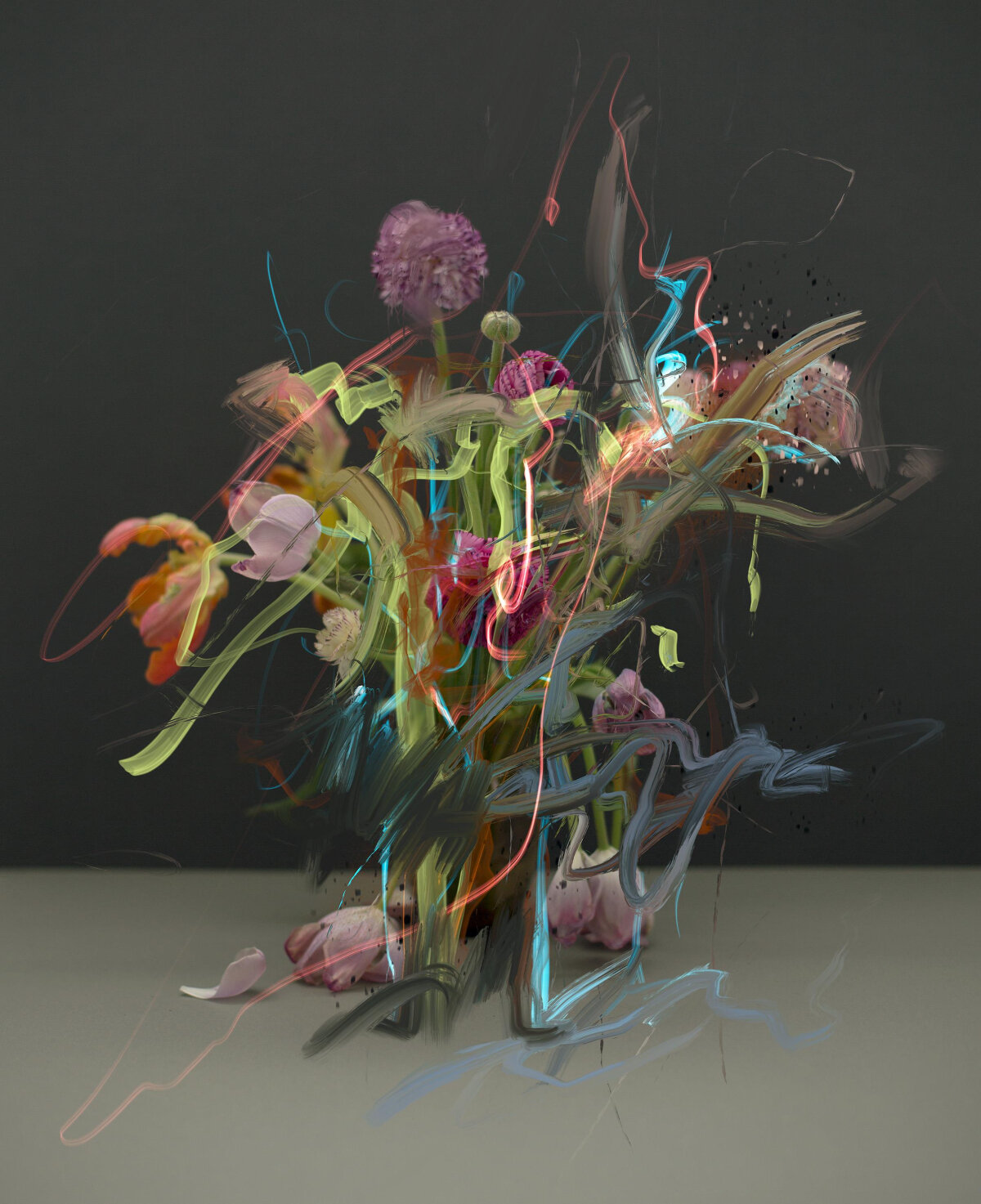 Flowers - Flora In Contemporary Art & Culture exhibition Saatchi Gallery London