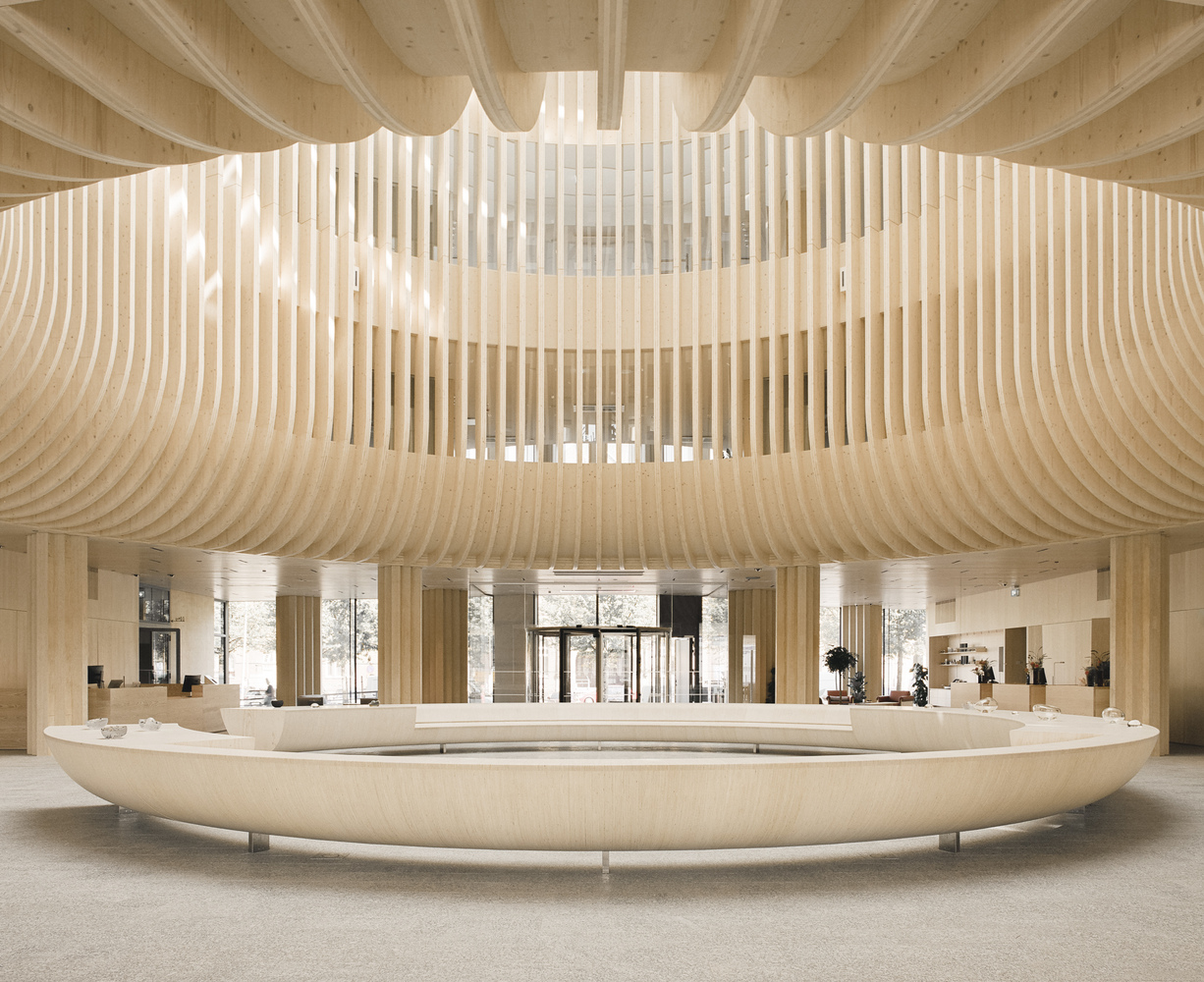 thiet ke noi that veneer MDF industrial wood 