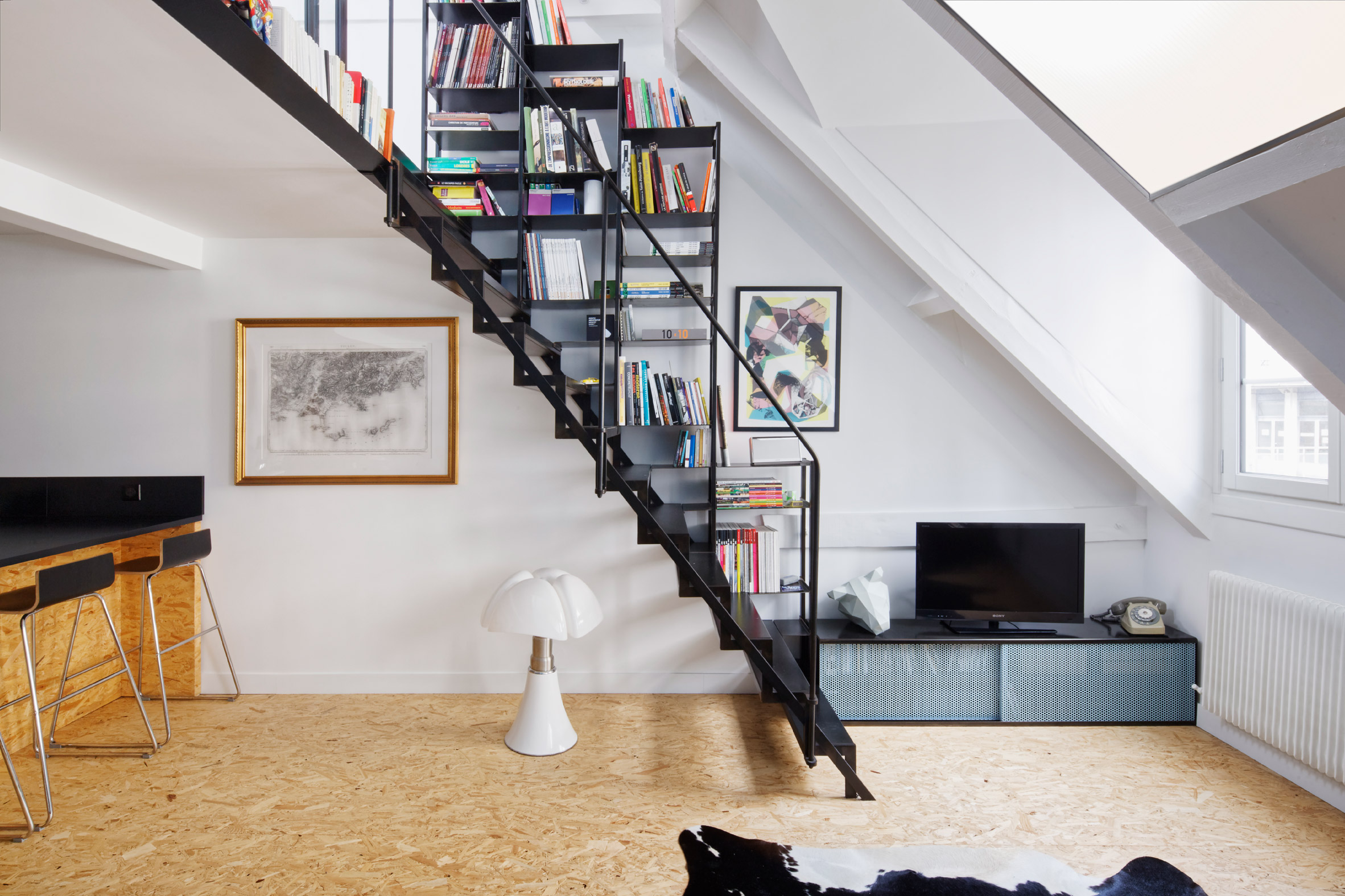 thiet ke noi that veneer MDF industrial wood 