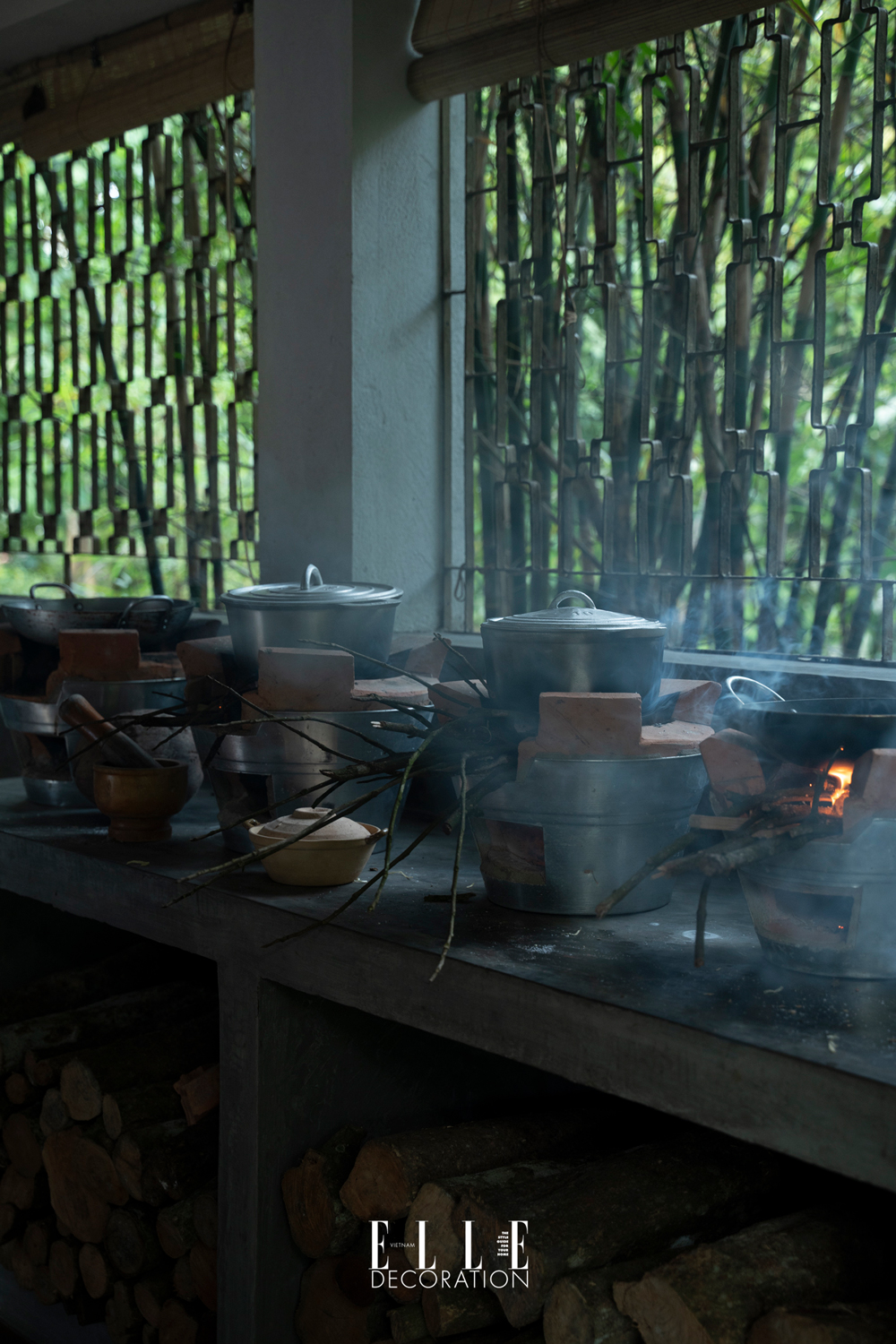 Chai bep nho nha lanh doi