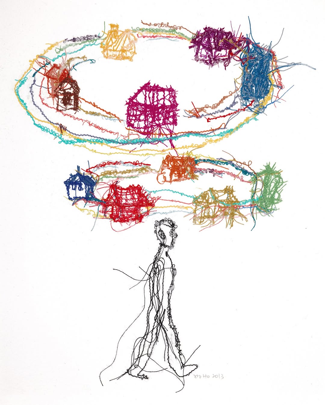 Do Ho Suh trien lam nghe thuat kien truc walk the house