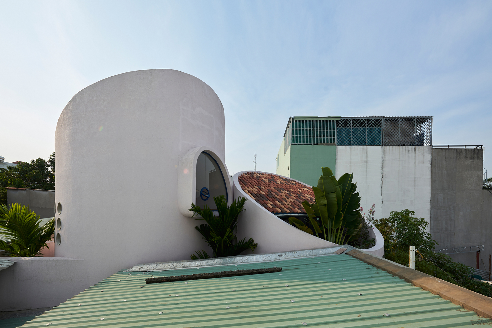 kien truc mai nha Pinky House