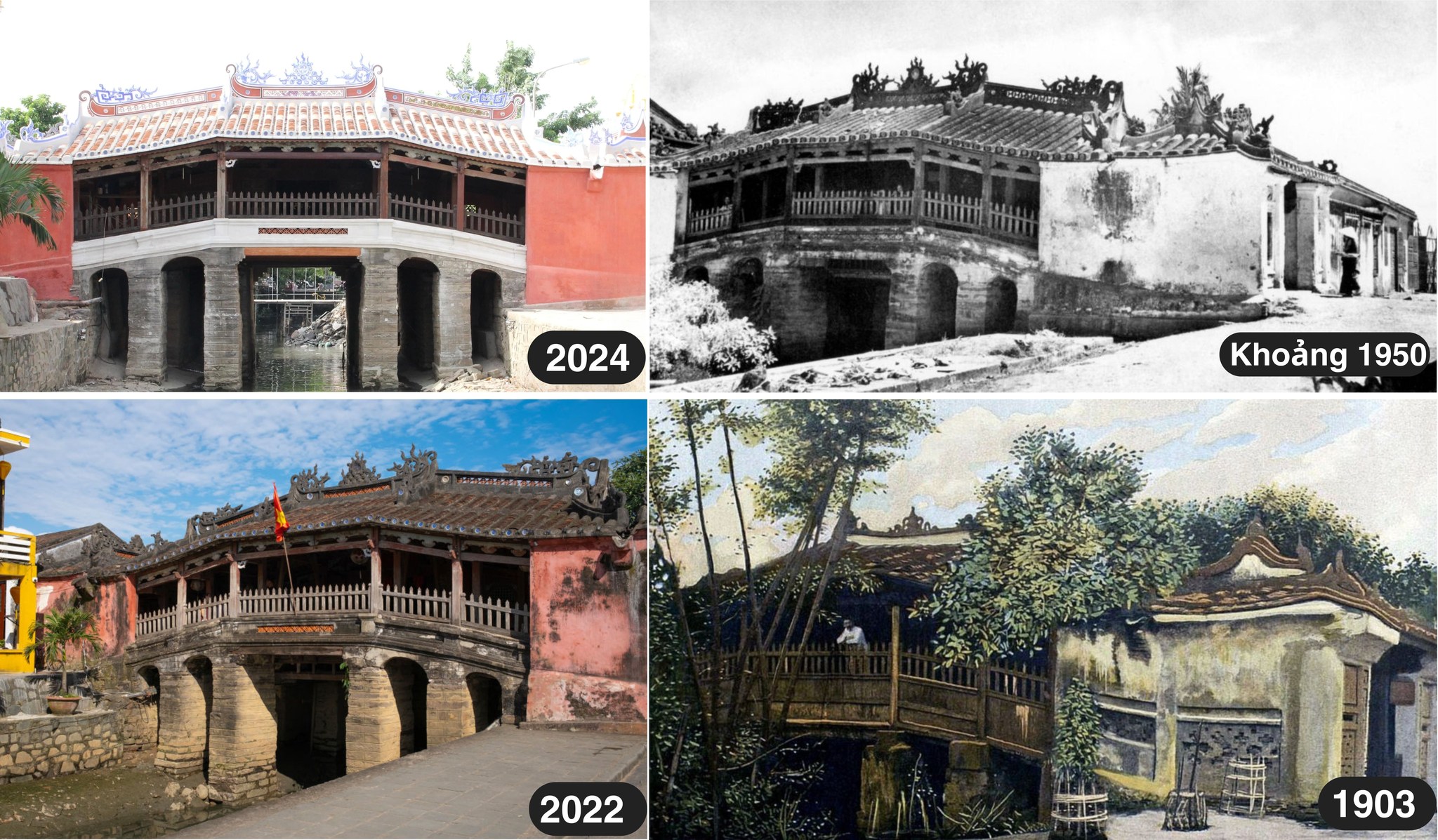trung tu chua cau di tich lich su tan man kien truc