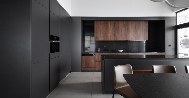phong cach trang tri noi that minimalism Penthouse Metropolis IDEE Architects