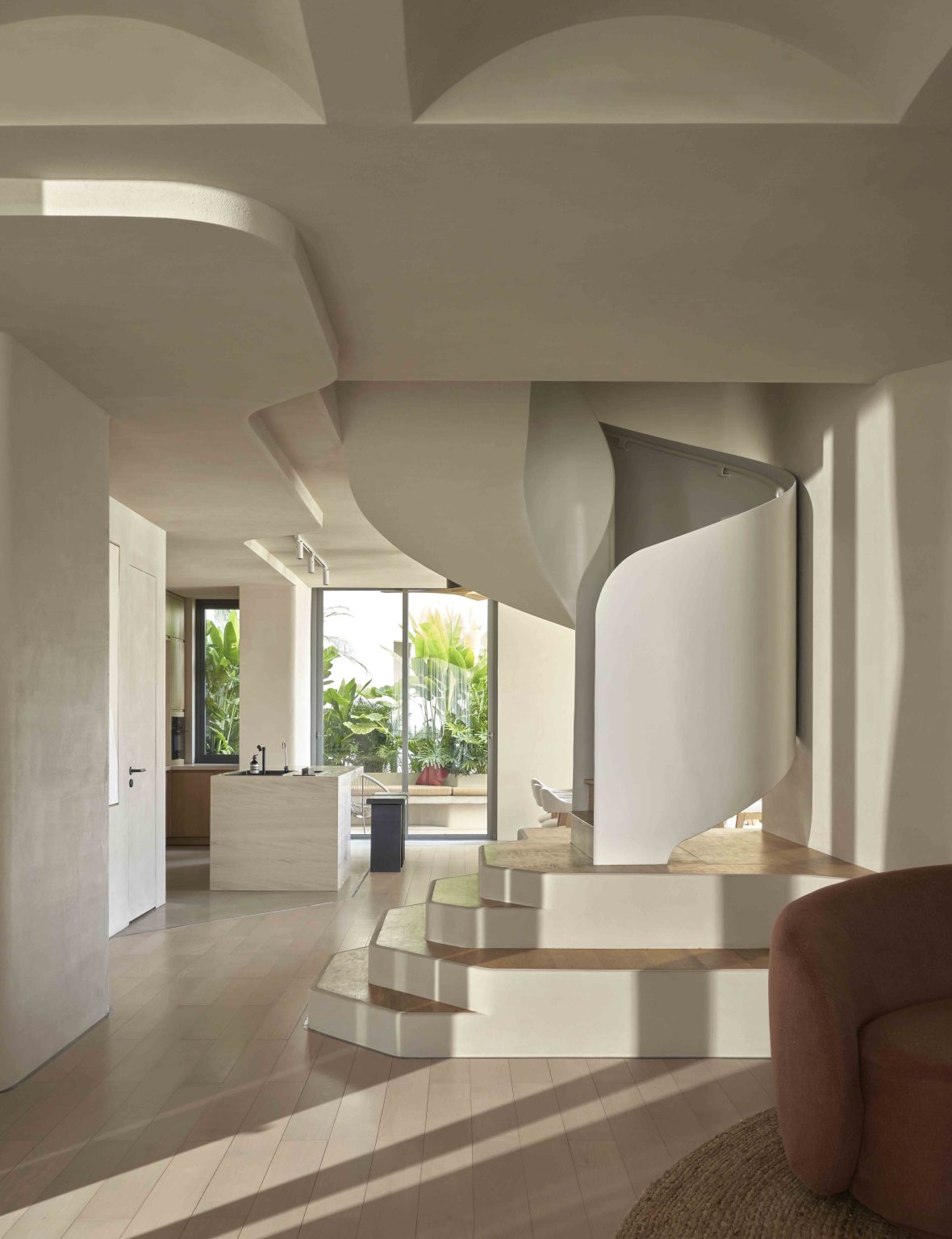 phong cach trang tri noi that minimalism duplex thao dien Studioduo