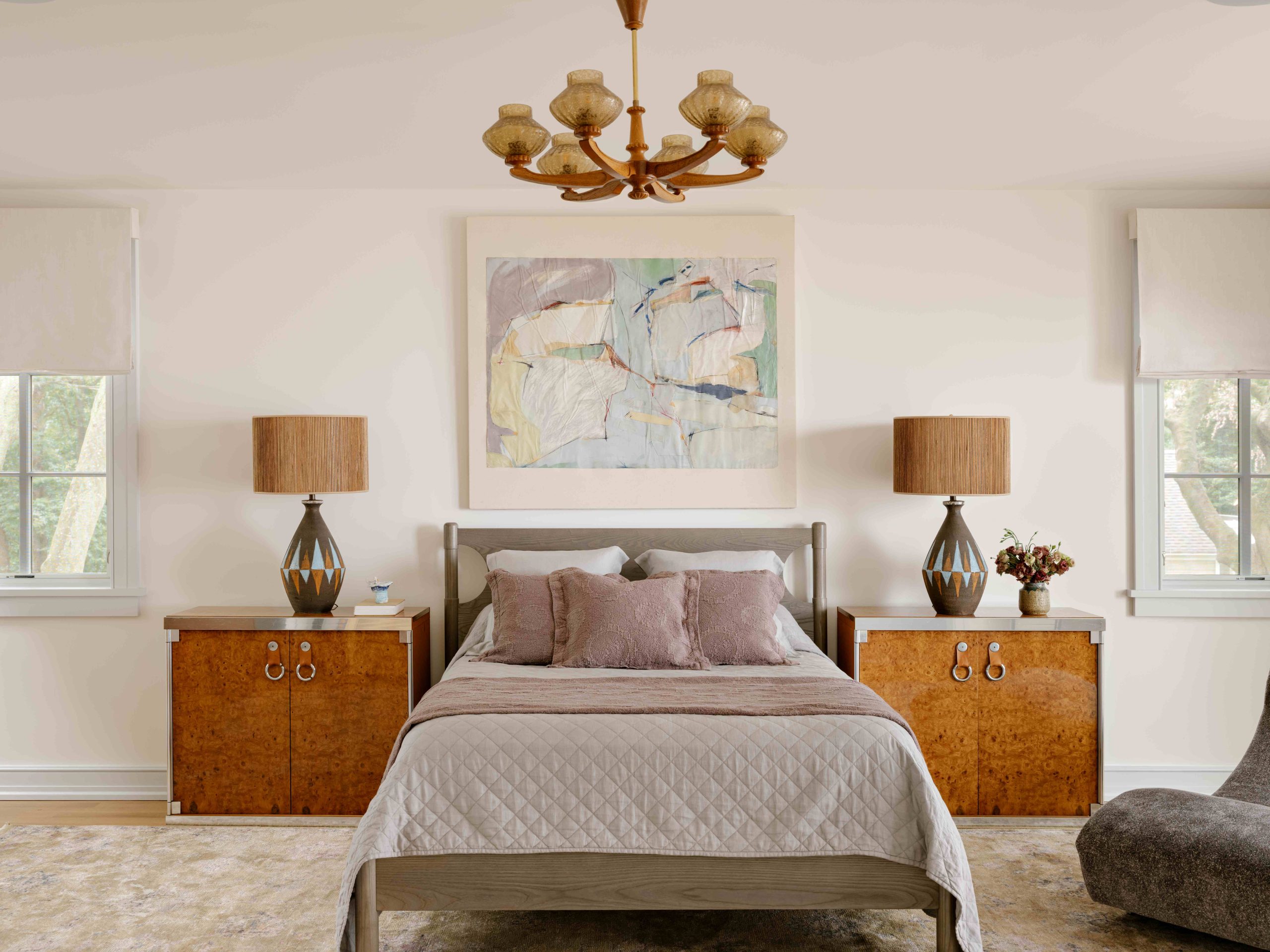 Setauket Long Island villa New York phong cach Tuscan Evan Edward