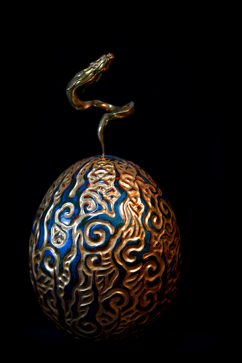 Rong ti hon tren qua trung son mai