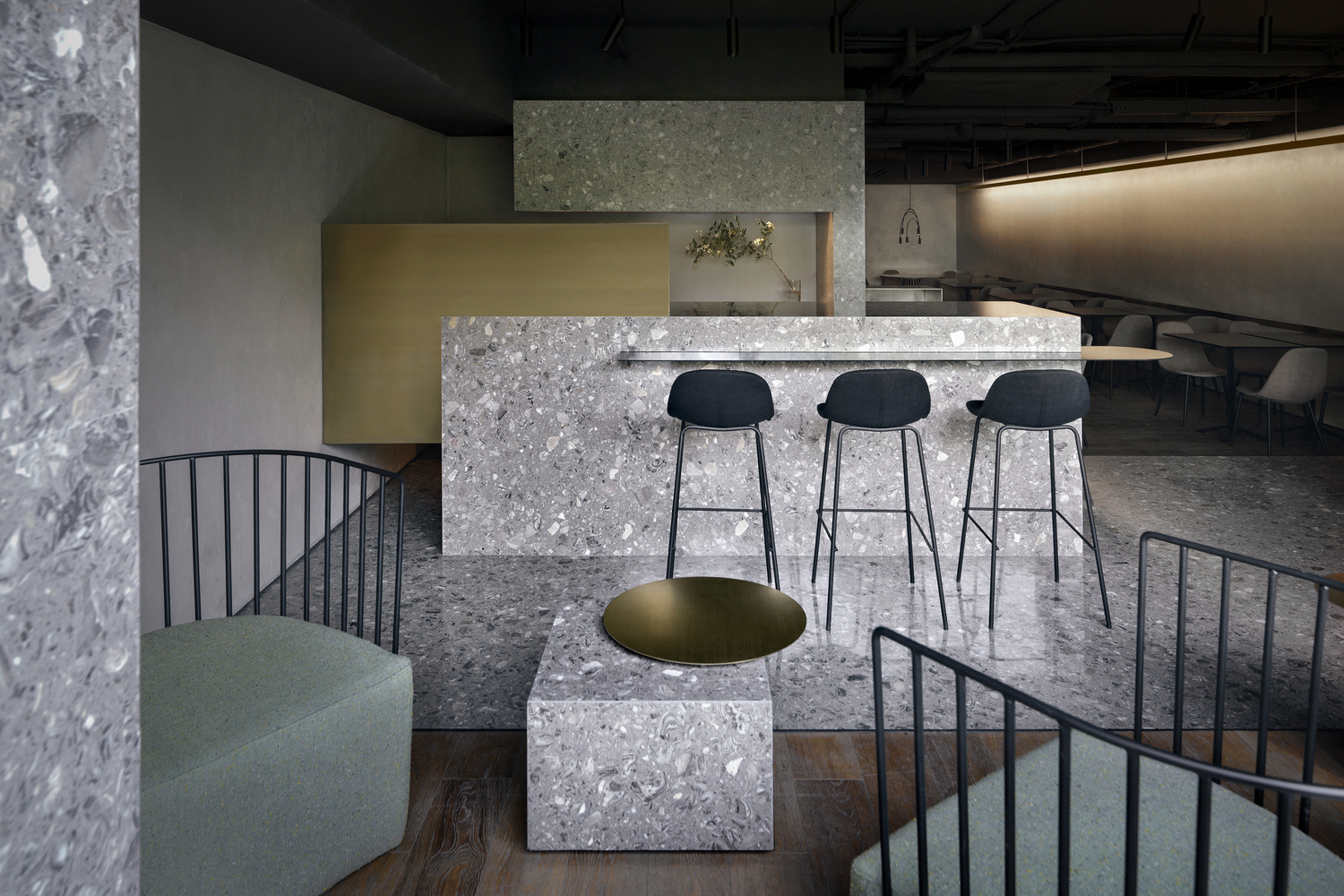 be tong polished concrete Lievito MDDM Studio