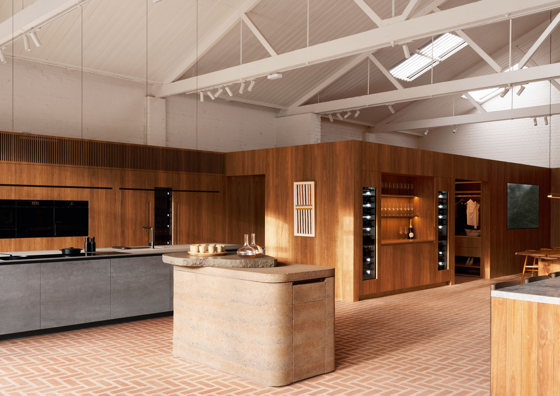 warm minimalism toi gian am ap noi that phong cach vach go