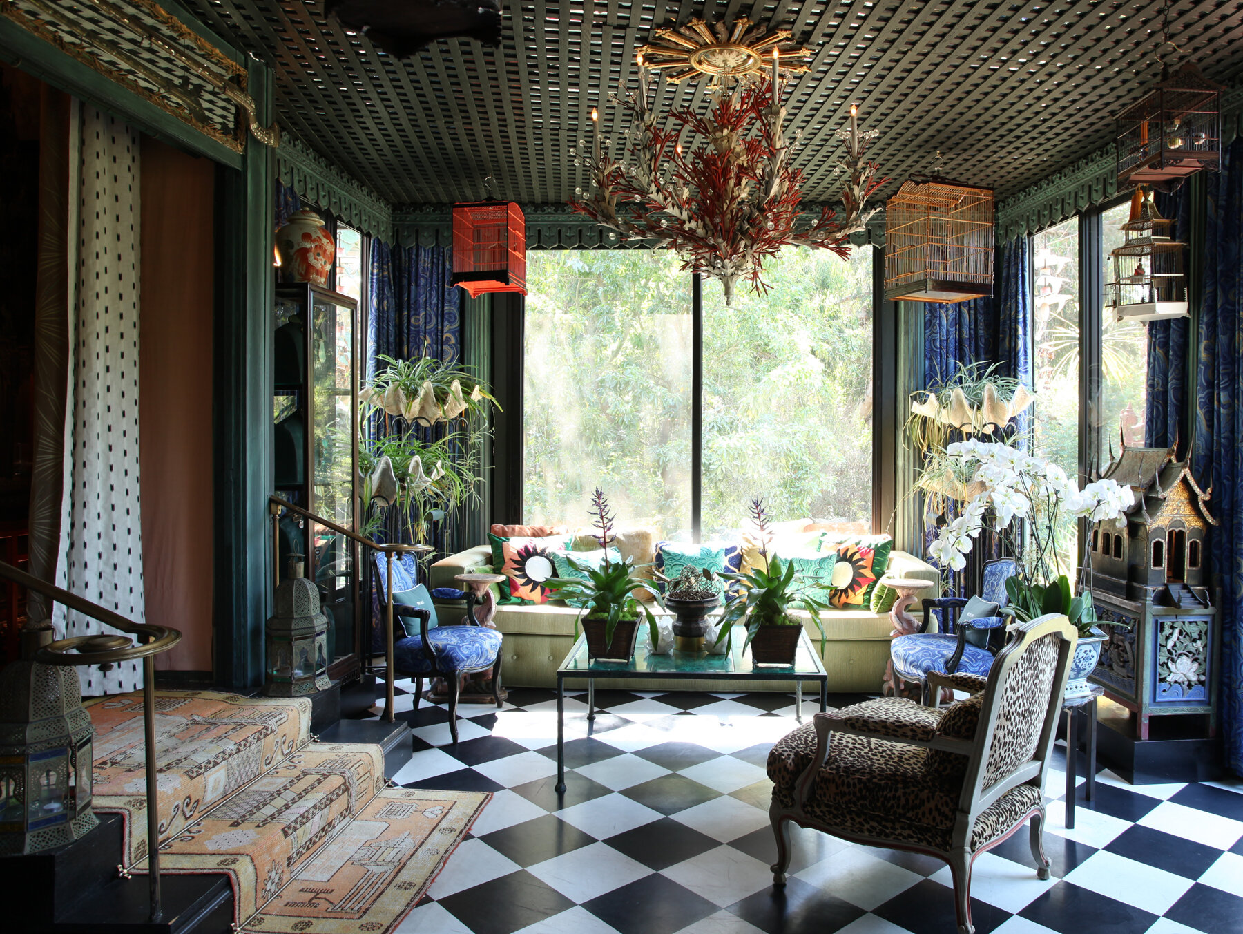 Dawnridge phong khach noi that chiet trung long chim