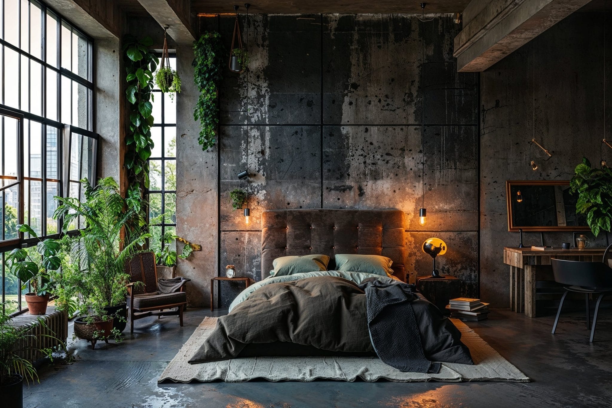 Millennial Grey gen Y color brutalism eco industrial mau xam be tong